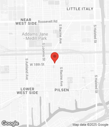 Map of 1248 W 18th Street